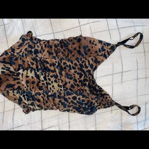 Cheetah body suite- rouched